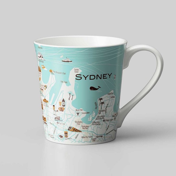 mapmug 地圖馬克杯 SYDNEY 悉尼 第1張的照片