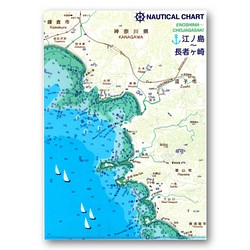 江の島海図クリアファイル 1枚目の画像