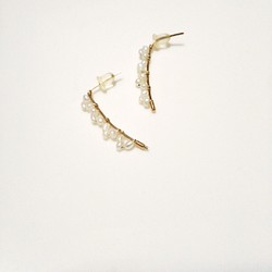 14kgf【jewellery series】frill pearl mini 1枚目の画像