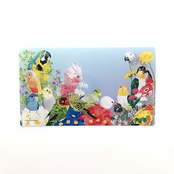 PP素材マスクケース 「鳥語花香」 1枚目の画像