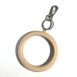 ◯おきななまる◯木環鑰匙圈✔大圓木鑰匙圈○鑰匙扣○ 第1張的照片