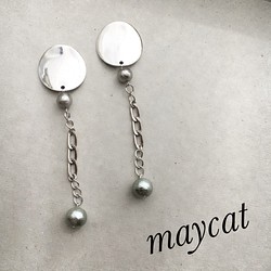 silver cotton pearl × silver ×silver… 1枚目の画像