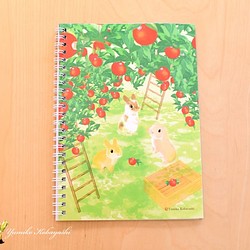 うさぎのノート（りんご園） 1枚目の画像