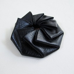 black leather coin case 1枚目の画像