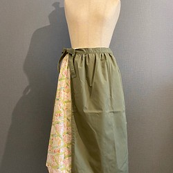 ラップ風スカート 1枚目の画像