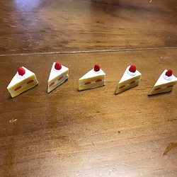 ショートケーキのミニチュア 1枚目の画像
