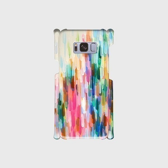 虹色雨粒　―niji-iro- ama-tsubuー　Galaxy　S8、Xperia XZ Premium等　大サイズ 1枚目の画像