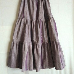 着物リメイク　スカート　　　1371 1枚目の画像