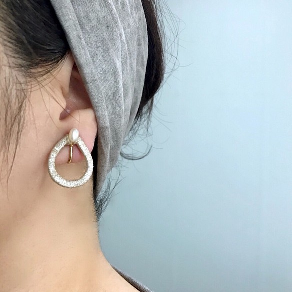 shizuku earring  （sv） 1枚目の画像