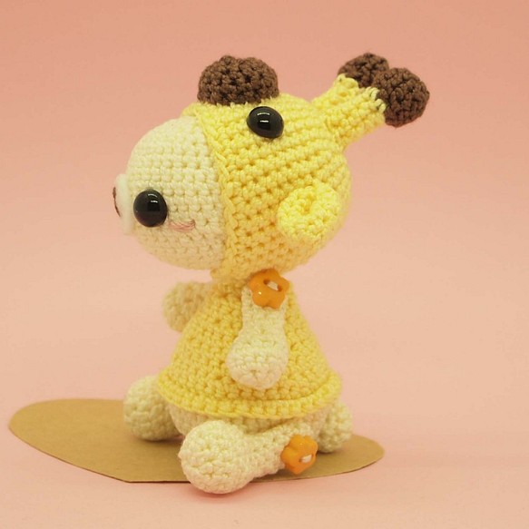 crochet doll/amigurumi/key chain/giraffe costume 第1張的照片