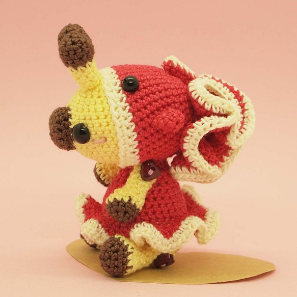 crochet doll/amigurumi/key chain/goldfish costume 第1張的照片