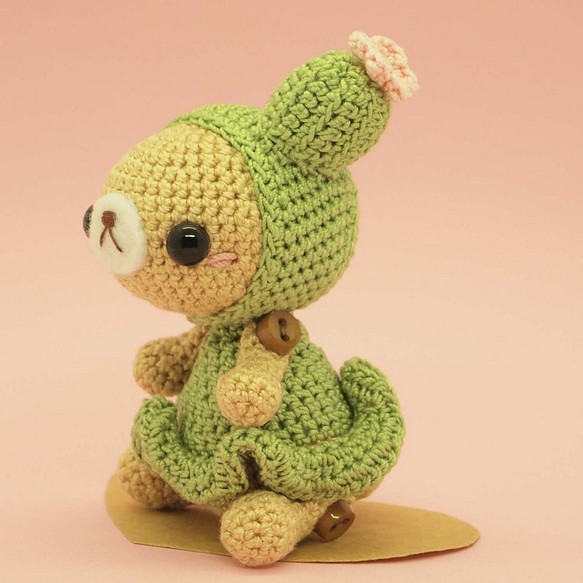 crochet doll/amigurumi/key chain/cactus costume 第1張的照片