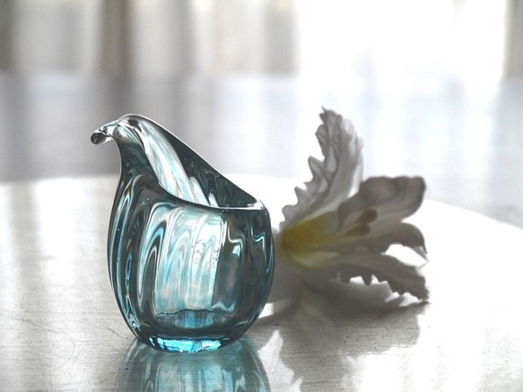 花芽花瓶（藍色） 第1張的照片