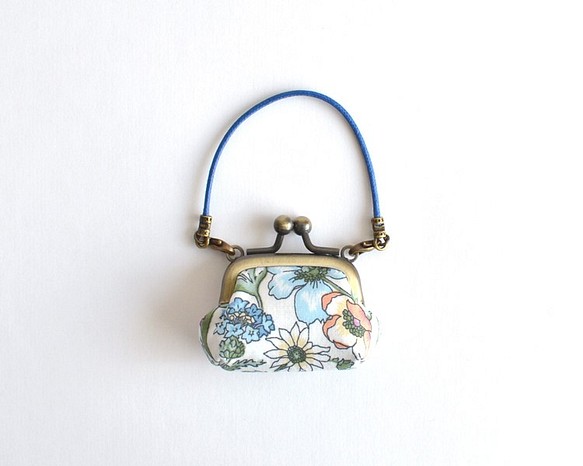 Tiny frame handbag - Rachel / Blue [419] 第1張的照片