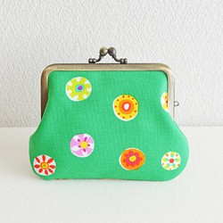 Frame purse - retro floral in Green [365]|(F22+) 第1張的照片