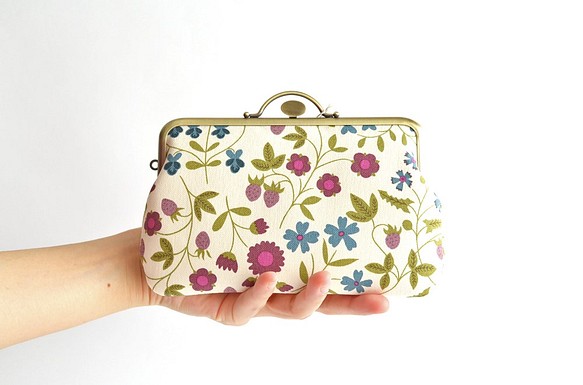 Liberty Mirabelle floral small cosmetic pouch [197] 第1張的照片