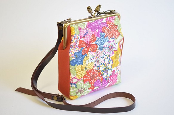 Mini shoulder bag - Liberty "Mauvey" floral - multi [590] 第1張的照片