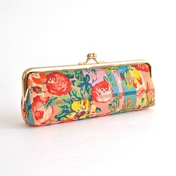 {花卉口金包} Floral pen case - Liberty "Magical Bouquet"[712] 第1張的照片