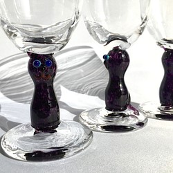 『猫ゴブ』ゴブレット/ワイングラス 1枚目の画像