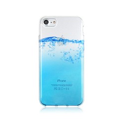 iPhone 6 / 6s / 7/8 Splashing Pattern Mat透明軟包 第1張的照片