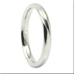 ウェーブ ラインが美しいエンゲージリング＊指輪 （1本価格）★金属アレルギ－対応 1枚目の画像