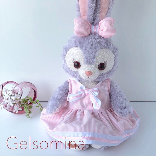 ステラ ルー ノースリーブワンピース ピンクセーラーカラー 人形 Gelsomina 通販 Creema クリーマ ハンドメイド 手作り クラフト作品の販売サイト