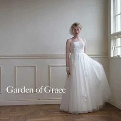 ブライダル ウエディングドレス Aライン　二次会や前撮りにも最適な花嫁ドレス【マーガレットメリルAラインドレス】