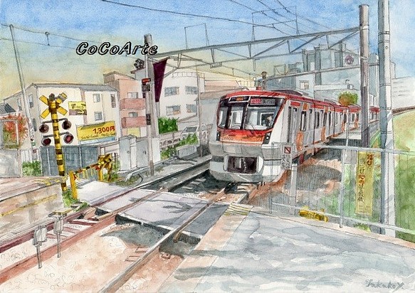 品川区／電車の走る風景 1枚目の画像
