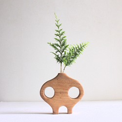 木の花瓶【タモ】 1枚目の画像