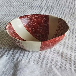 赤絵 毬紋 小鉢 1枚目の画像