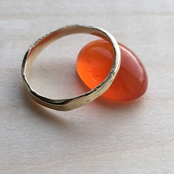 sold simple gold ring No.2 （K10） 一点物 1枚目の画像