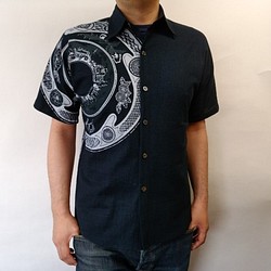 善工房×Ubatamaコラボシャツ（東京絵皿） 1枚目の画像
