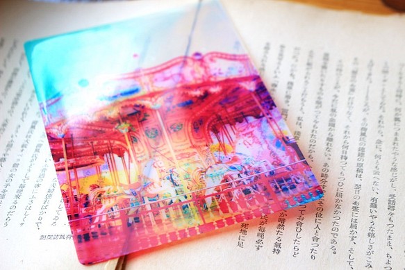 クリアポストカード（透明葉書）「同じことの繰り返しは違うこと」*訓子kunko* 1枚目の画像