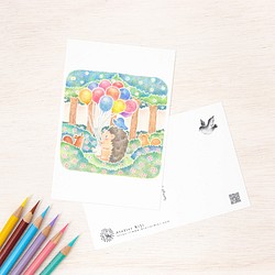 5枚セット。絵本のような。ポストカード 