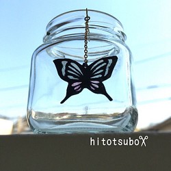 切り絵ピアス(butterfly) 1枚目の画像