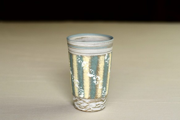 二色が回るロングカップ(Bw-012) 1枚目の画像