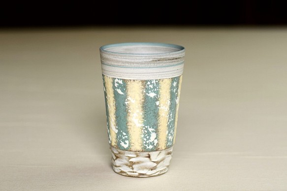 二色が回るロングカップ(Bw-014) 1枚目の画像