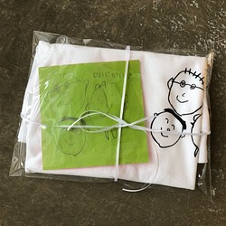 [大人L・XLサイズ]小さなデザイナー☆ 子供の絵をTシャツに！！ 1枚目の画像