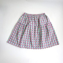 夏のギャザースカート 90cm〜100cm/*93 1枚目の画像