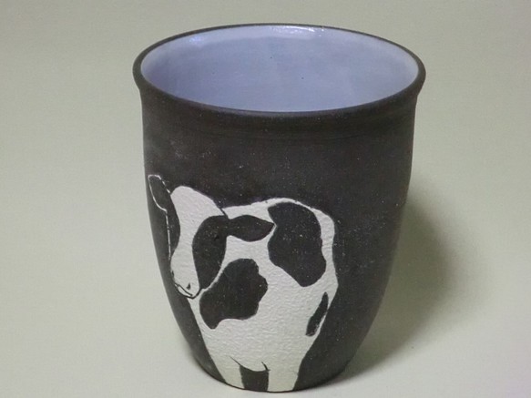 牛（ホルスタイン）のフリーカップ 1枚目の画像