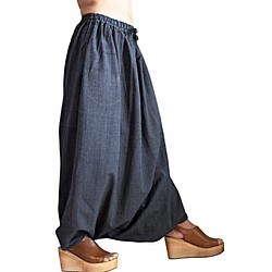 Jomton 手工編織棉布袋形裙式褲 (PFS-063-01) 第1張的照片