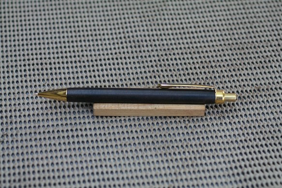 黒檀　ノック式シャープペン　０・５ミリ 1枚目の画像