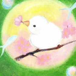 選べるポストカード４枚セット／No.６『春の歌』 1枚目の画像