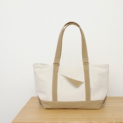 picnic / beige 帆布包 第1張的照片