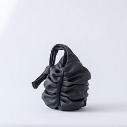 SIWA : shoulder bag-M.black 1枚目の画像