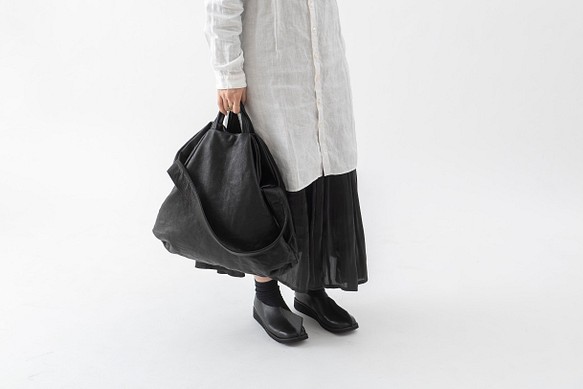 新生活 【56%OFF!】 MUJI：shoulder bag-L.black