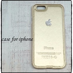 iPhone5/5s】ラインストーン iPhoneカバー アイフォン ケース ゴールド