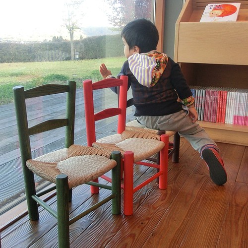 ペーパーコードで編んだ子供椅子 | everrich.hk