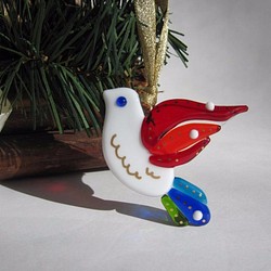 聖誕裝飾品 - 優雅鴿子★圓鰭狀貨物預訂 第1張的照片