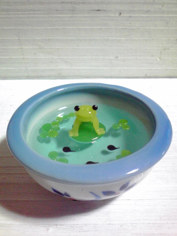 碗青蛙（圖案自動） 第1張的照片